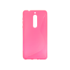 Nokia 5 - Gumiran ovitek (TPU) - roza-prosojen SLine