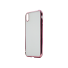 Apple iPhone XR - Gumiran ovitek (TPUE) - rob roza-zlat