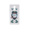 Huawei Mate 20 Lite - Gumiran ovitek (TPUP) - Sleepy owl
