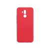 Huawei Mate 20 Lite - Gumiran ovitek (TPU) - rdeč MATT