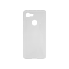 Google Pixel 3 - Gumiran ovitek (TPU) - belo-prosojen CS-Type