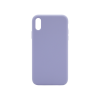 Apple iPhone XR - Silikonski ovitek (liquid silicone) - Soft - Lavender Gray