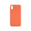 Apple iPhone XR - Silikonski ovitek (liquid silicone) - Soft - Nectarine