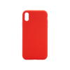 Apple iPhone XR - Silikonski ovitek (liquid silicone) - Soft - Red