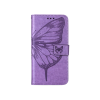 Samsung Galaxy A13 5G/A04s - Preklopna torbica (WLGO-Butterfly) - vijolična