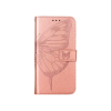 Samsung Galaxy A33 5G - Preklopna torbica (WLGO-Butterfly) - roza-zlata