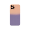 Apple iPhone 12 Pro - Gumiran ovitek (TPUP) - Ombre - oranžno-temno vijoličen