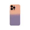 Apple iPhone 13 Pro - Gumiran ovitek (TPUP) - Ombre - oranžno-temno vijoličen
