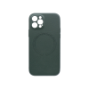 Apple iPhone 12 Pro Max - Usnjen magnetni ovitek (Leather Magnetic) - zelen