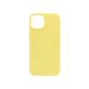 Apple iPhone 15 Plus - Silikonski ovitek (liquid silicone) - Soft - Light Yellow