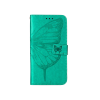 Samsung Galaxy S24 - Preklopna torbica (WLGO-Butterfly) - turkizna