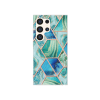 Samsung Galaxy S24 Ultra - Gumiran ovitek (TPUP) - green marble