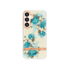 Samsung Galaxy S24 - Gumiran ovitek (TPUP) - Flowers - moder