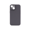 Apple iPhone 14 - Silikonski ovitek (liquid silicone) - N-Soft - Graphite color / Temno siva