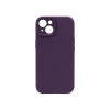 Apple iPhone 15 - Silikonski ovitek (liquid silicone) - N-Soft - Berry purple / Temno vijoličen