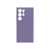 Samsung Galaxy S24 Ultra - Silikonski ovitek (liquid silicone) - N-Soft - Lavender Gray / vijolična