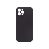 Apple iPhone 12 Pro - Gumiran ovitek (TPU) - črn MATT