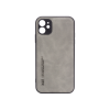 Apple iPhone 11 - Gumiran ovitek (Cloudy) - siv