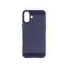 Apple iPhone 16 - Gumiran ovitek (TPU) - moder A -Type