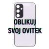 Samsung Galaxy A34 5G - Gumiran ovitek (UV-TPU) - oblikuj svoj ovitek 