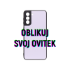 Samsung Galaxy S24 - Gumiran ovitek (UV-TPU) - oblikuj svoj ovitek 