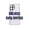 Samsung Galaxy S24 Ultra - Gumiran ovitek (UV-TPU) - oblikuj svoj ovitek 