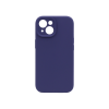 Apple iPhone 15 - Silikonski ovitek (liquid silicone) - N-Soft - Navy / Temno modra