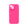 Apple iPhone 15 - Silikonski ovitek (liquid silicone) - N-Soft - Pink / Živo roza