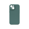 Apple iPhone 15 - Silikonski ovitek (liquid silicone) - N-Soft - Pine Needle Green / Smaragdno zelena