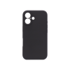 Apple iPhone 16 - Silikonski ovitek (liquid silicone) - N-Soft - Black / Črna