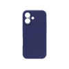 Apple iPhone 16 - Silikonski ovitek (liquid silicone) - N-Soft - Navy / Temno modra