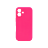 Apple iPhone 16 - Silikonski ovitek (liquid silicone) - N-Soft - Pink / Živo roza
