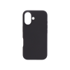 Apple iPhone 16 - Silikonski ovitek (liquid silicone) - Soft - Black / Črna