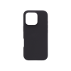 Apple iPhone 16 Pro - Silikonski ovitek (liquid silicone) - Soft - Black / Črna