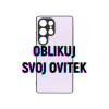 Samsung Galaxy S25 Ultra - Gumiran ovitek (UV-TPU) - oblikuj svoj ovitek 