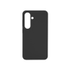 Samsung Galaxy S25 - Silikonski ovitek (liquid silicone) - Soft - Black / Črna