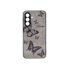 Samsung Galaxy A26 5G - Gumiran ovitek (Cloudy-Butterfly) - siv