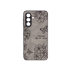 Samsung Galaxy A26 5G - Gumiran ovitek (Cloudy-Sakura Butterfly) - siv