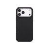 Apple iPhone 17 Pro - Silikonski ovitek (liquid silicone) - Soft - Black / Črna