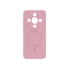 Honor Magic8 Lite - Gumiran magnetni ovitek (TPU Magnetic Pastel) - roza
