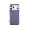 Apple iPhone 17 Pro - Silikonski ovitek (liquid silicone) - Soft - Lavender / Temno vijolična