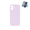 Apple iPhone 17 - Silikonski ovitek (liquid silicone) - N-Soft Magnetic - Dizi / Pastelno vijolična