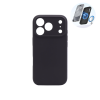Apple iPhone 17 Pro - Silikonski ovitek (liquid silicone) - N-Soft Magnetic - Black / Črna