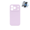 Apple iPhone 17 Pro - Silikonski ovitek (liquid silicone) - N-Soft Magnetic - Dizi / Pastelno vijolična