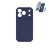 Apple iPhone 17 Pro - Silikonski ovitek (liquid silicone) - N-Soft Magnetic - Midnight Blue / Temno modra