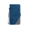 Samsung Galaxy S26 FE - Preklopna torbica (WLGO-Lines) - modra