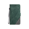 Honor 600 Smart - Preklopna torbica (WLGO-Lines) - zelena