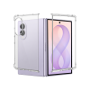 Samsung Galaxy Z Fold 8 5G - Gumiran ovitek (TPU+PC) - prozoren svetleč