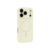 Apple iPhone 18 Pro - Gumiran magnetni ovitek (TPU Magnetic Pastel) - bež