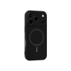 Apple iPhone 18 Pro - Gumiran magnetni ovitek (TPU Magnetic Pastel) - črn